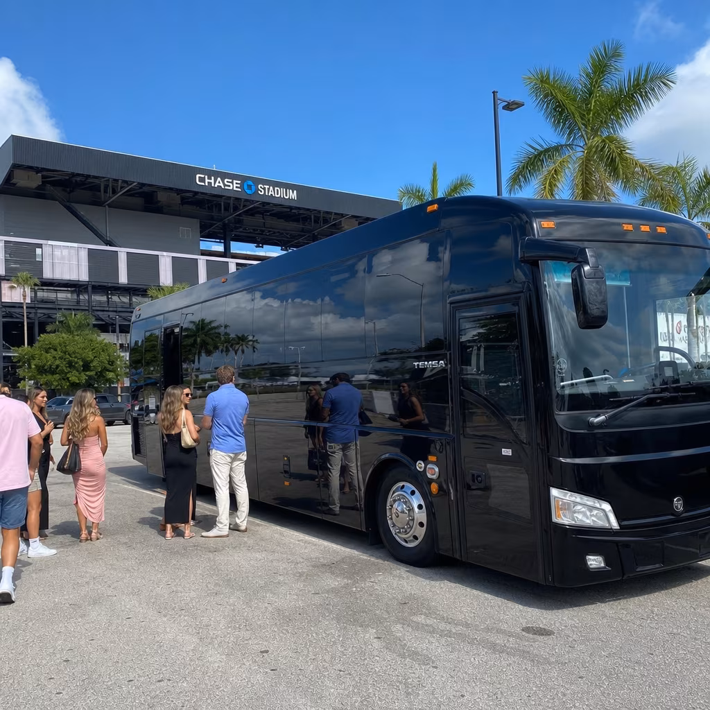 Rent a Bus to Chase Stadium