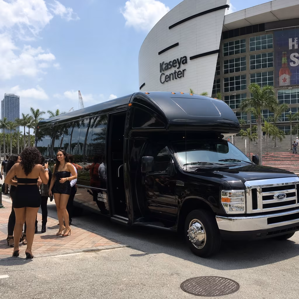 Rent a Bus to Kaseya Center