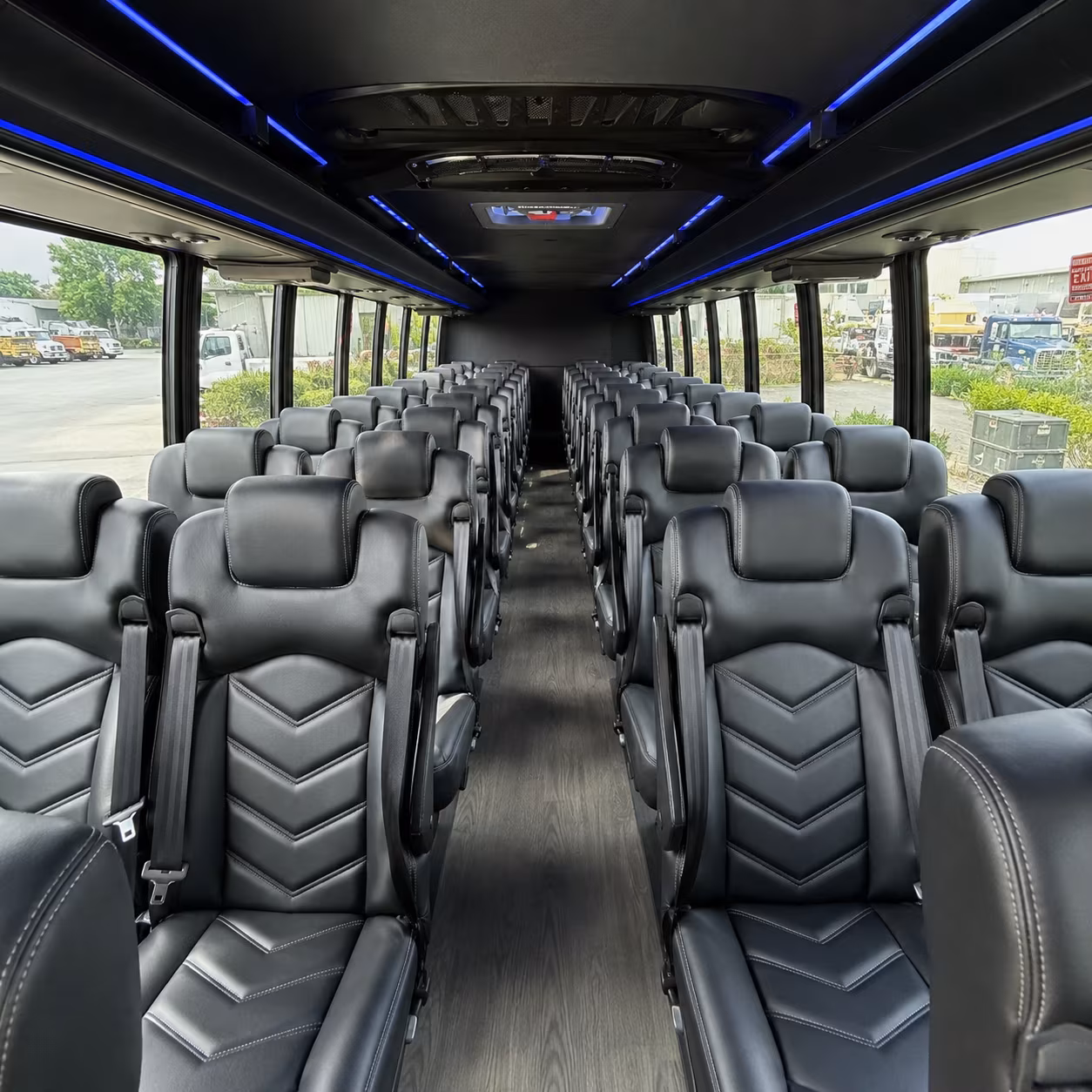 Miami Airport Shuttle & Transportation party bus exterior