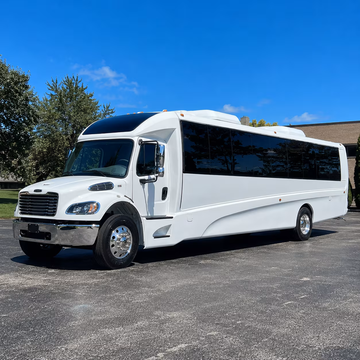 Miami Airport Shuttle & Transportation party bus exterior