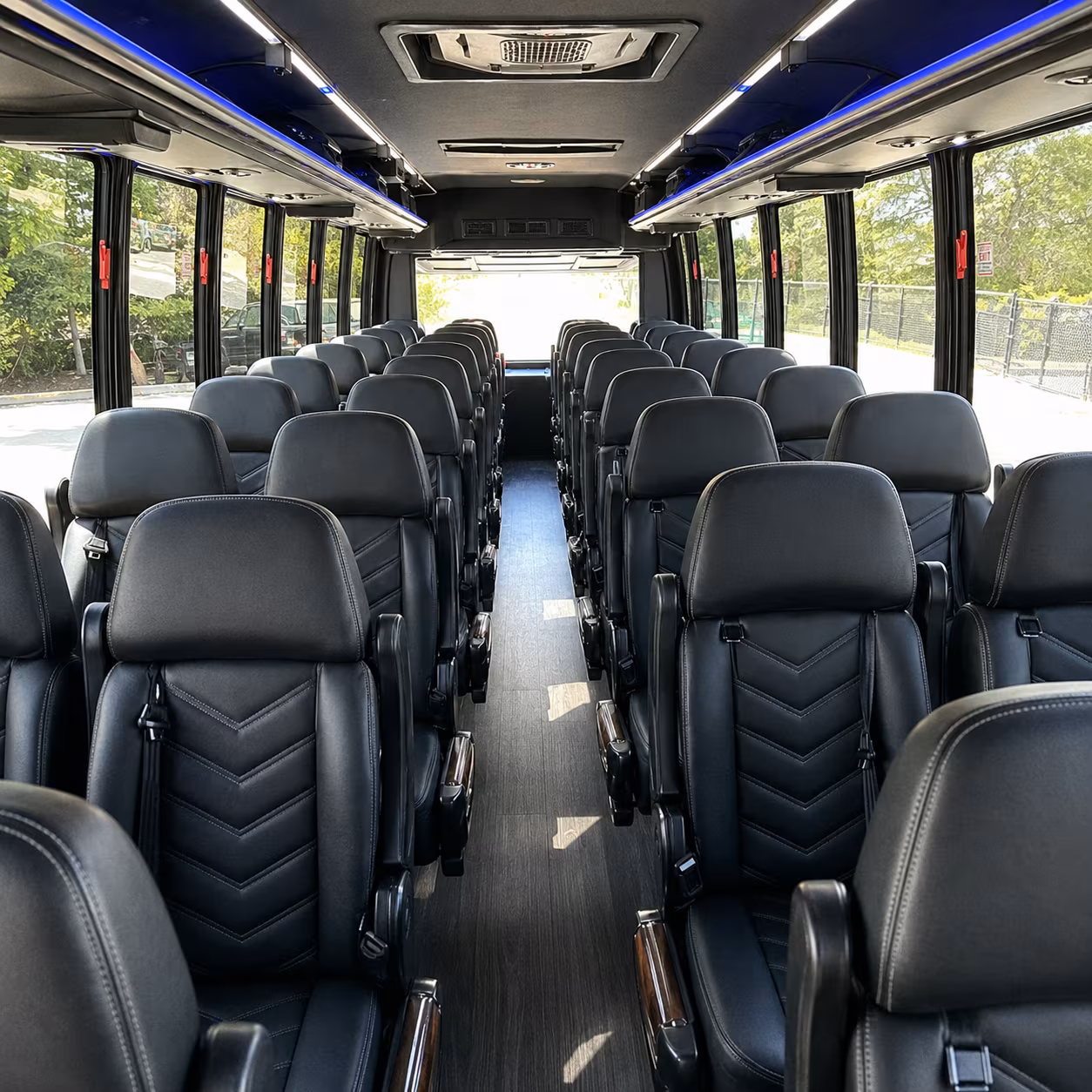 Miami Airport Shuttle & Transportation party bus exterior