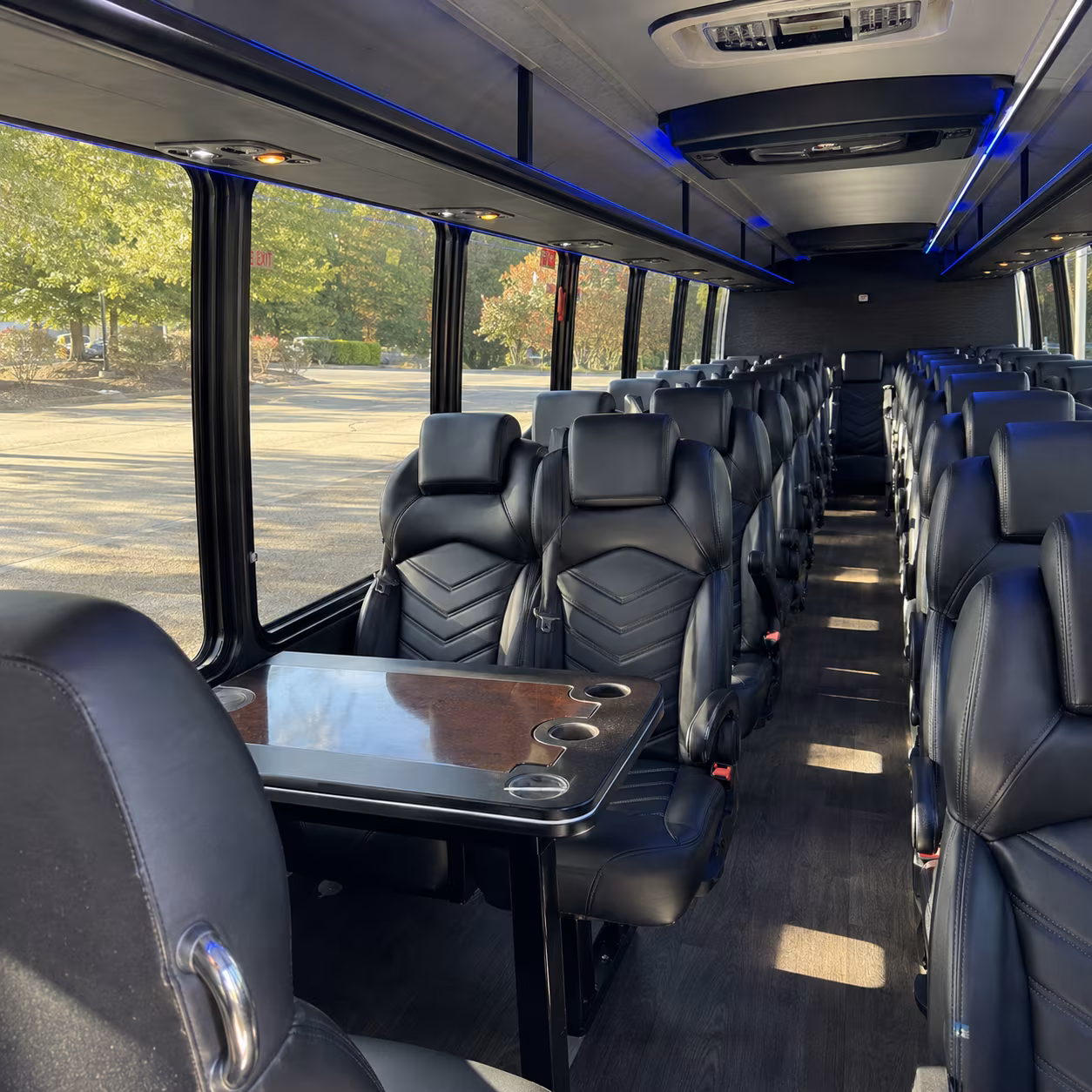 Miami Airport Shuttle & Transportation onboard seating
