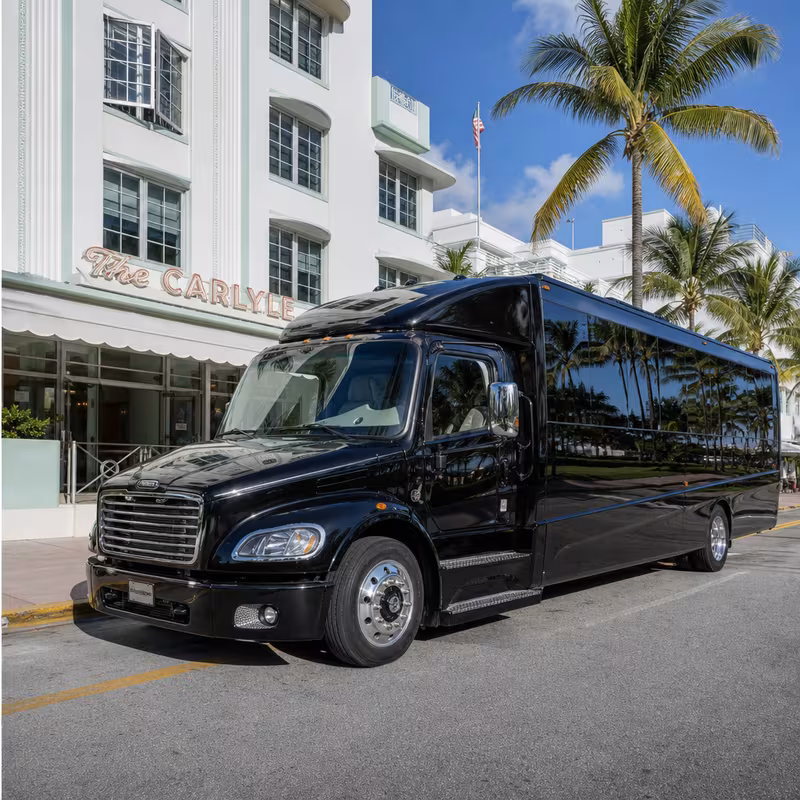 Miami Beach Party Bus Rental