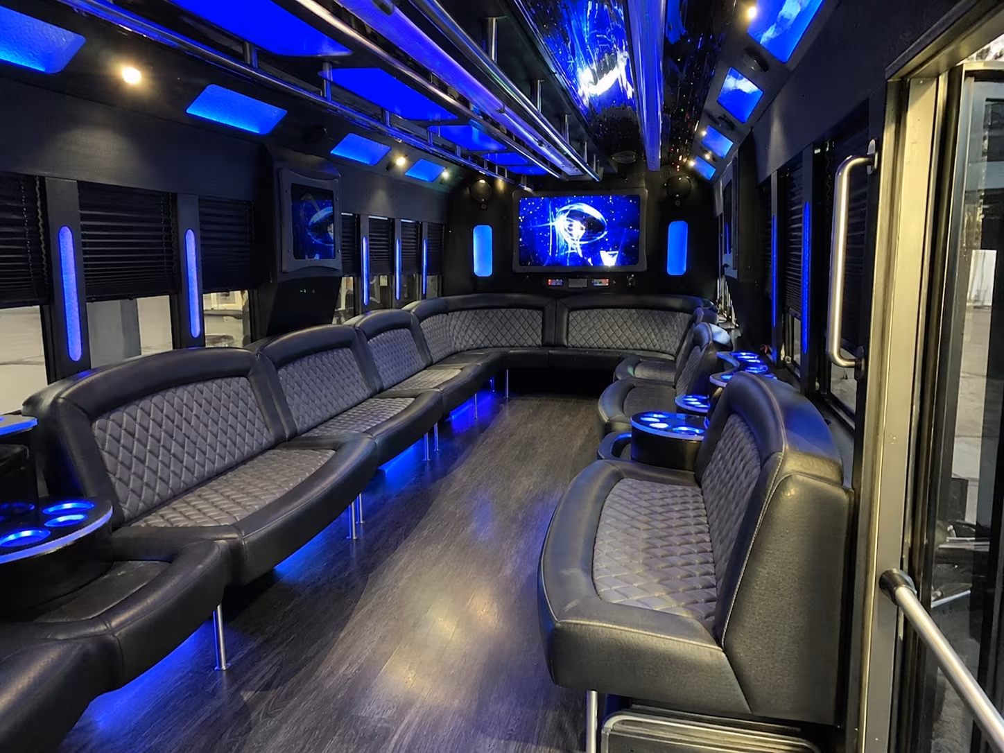 Miami Concert & Music Festival Transportation onboard seating