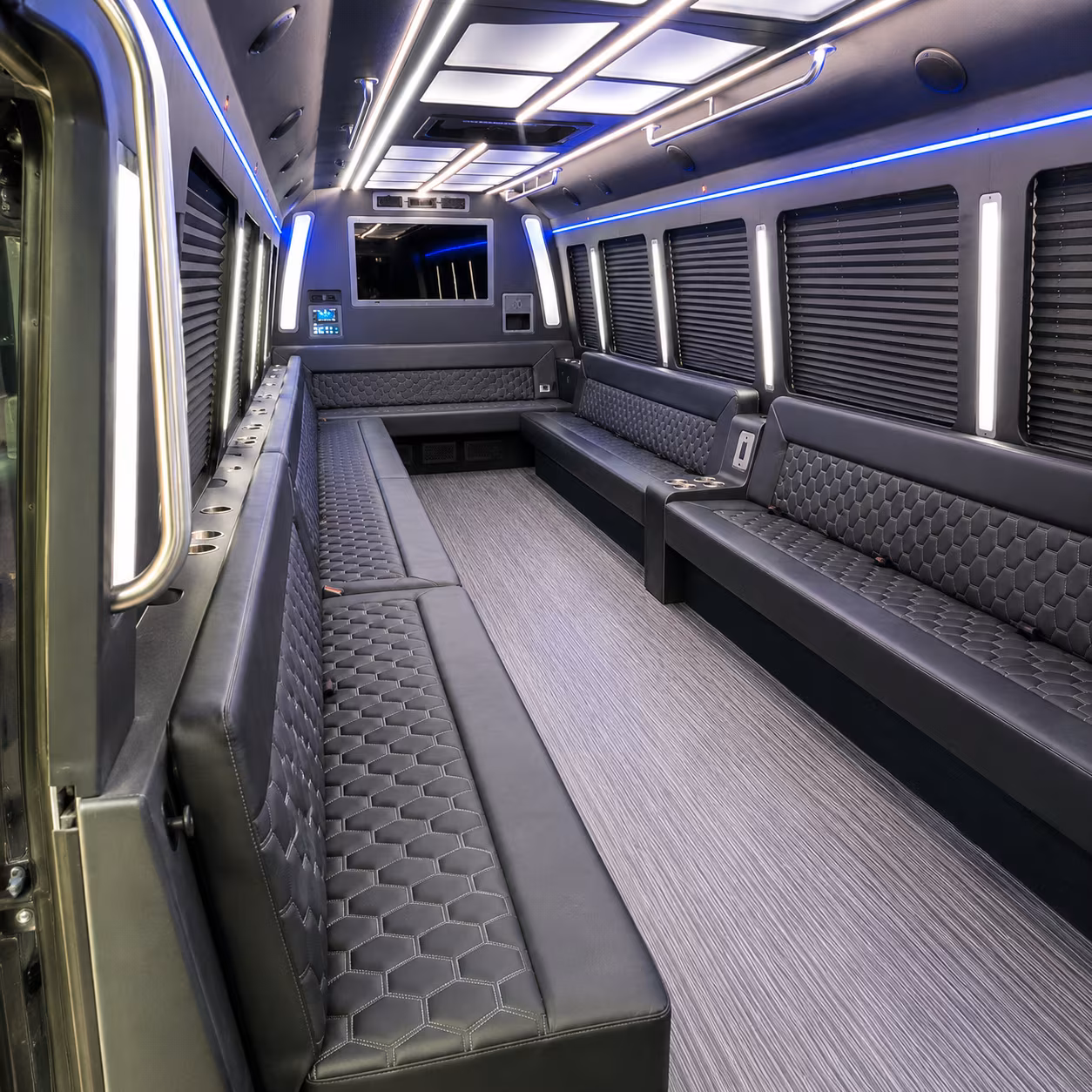 Miami Concert & Music Festival Transportation party bus exterior