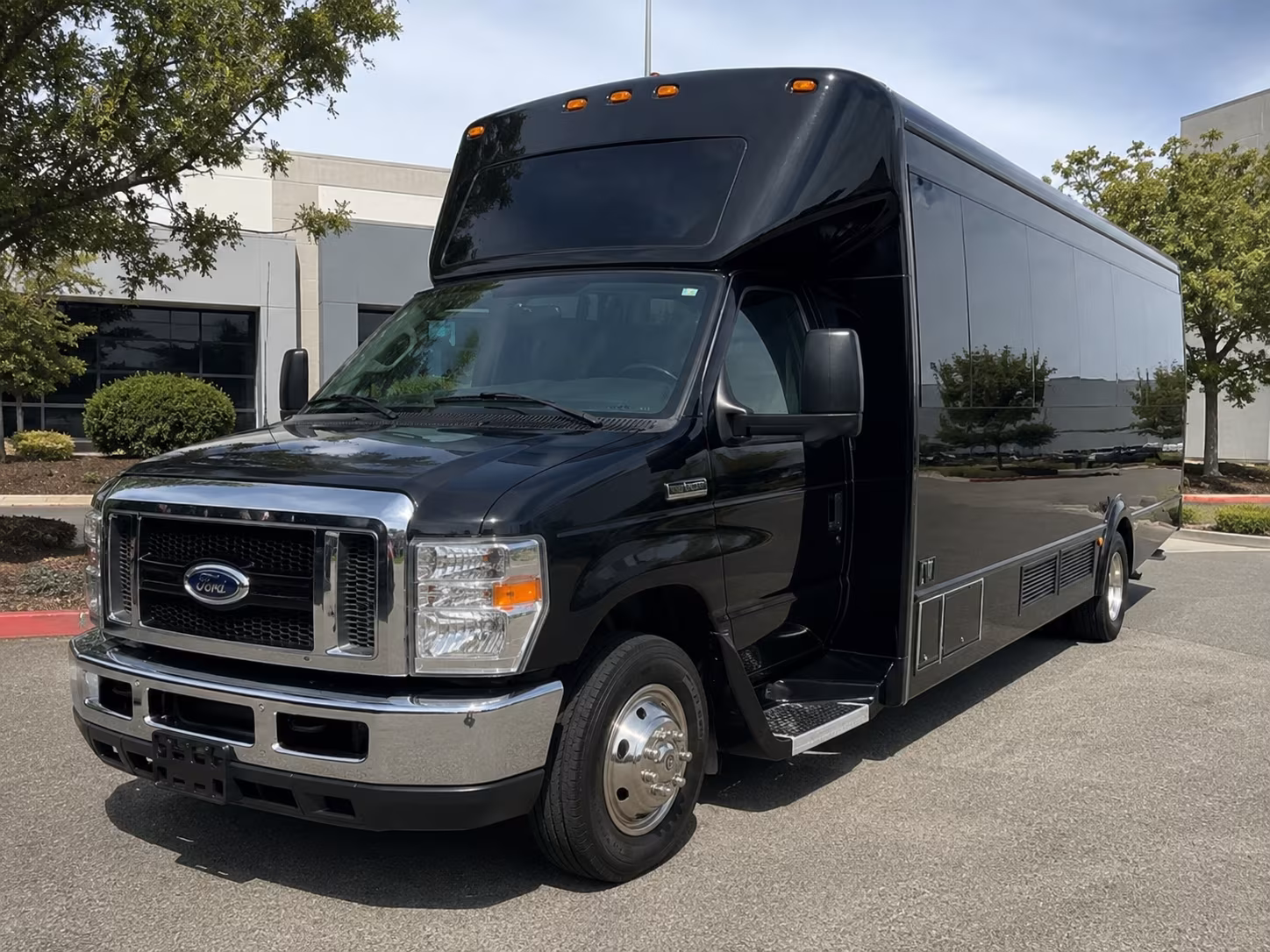 Miami Private Event Transportation party bus interior
