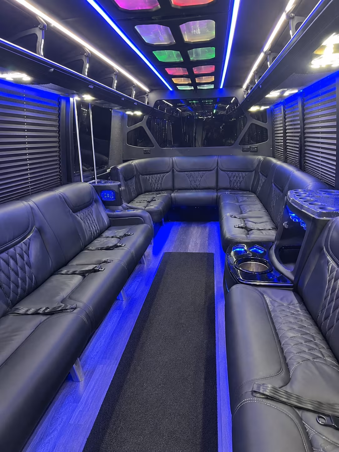 Miami Private Event Transportation party bus exterior