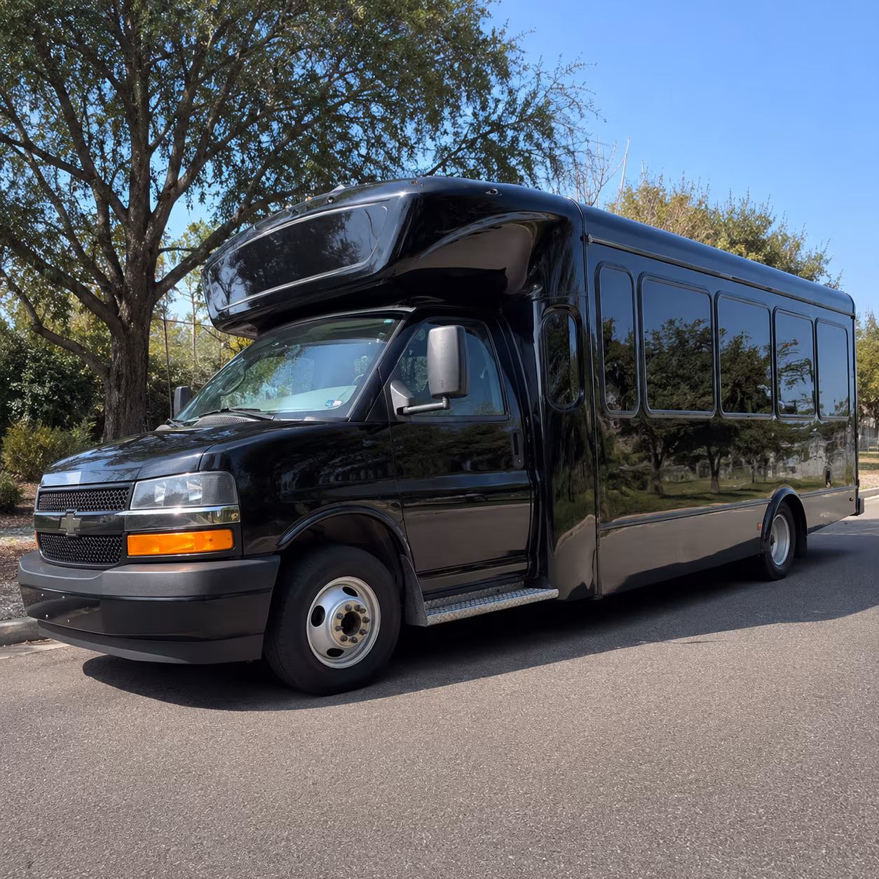 Miami Prom & Homecoming Transportation party bus interior