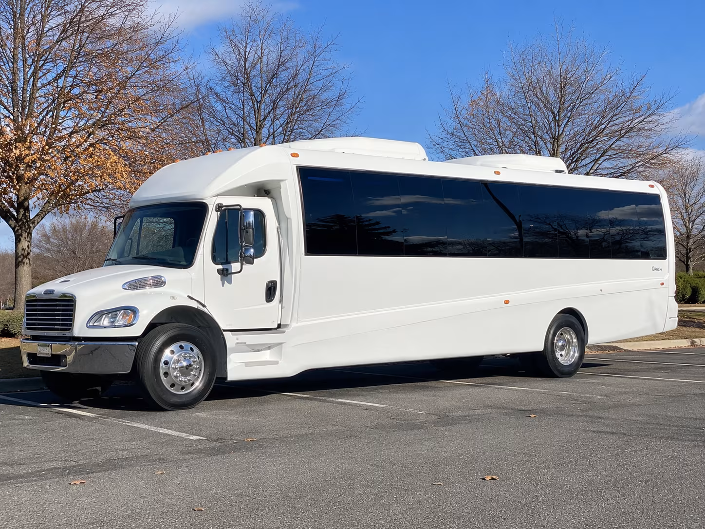 Miami Prom & Homecoming Transportation party bus exterior