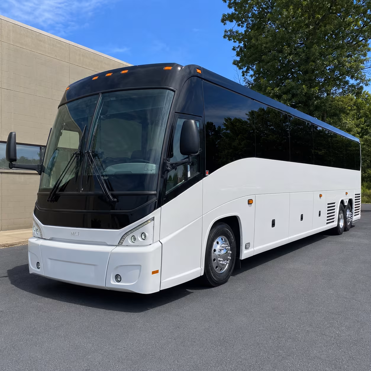 Miami School Event Transportation party bus exterior