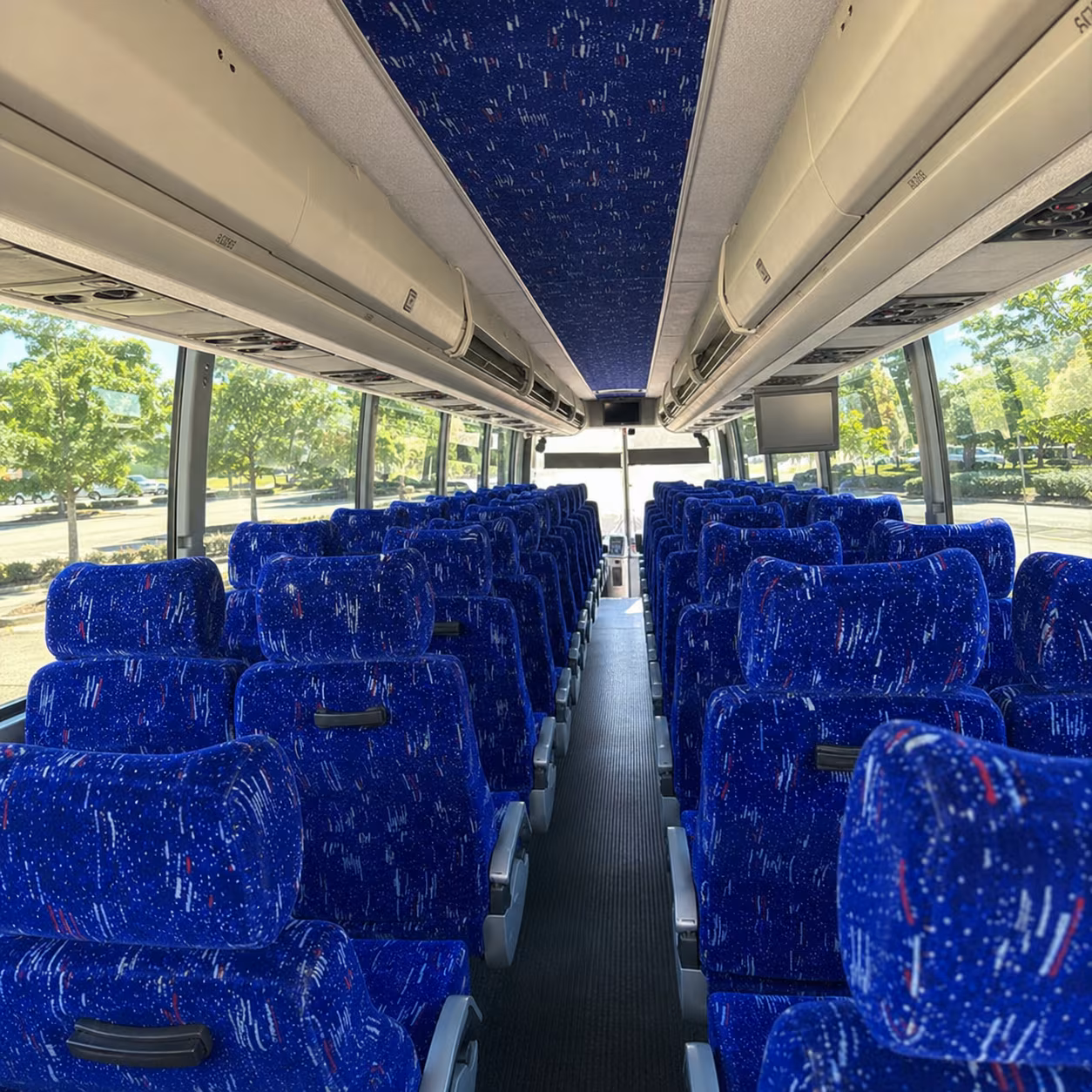 Miami School Event Transportation onboard seating