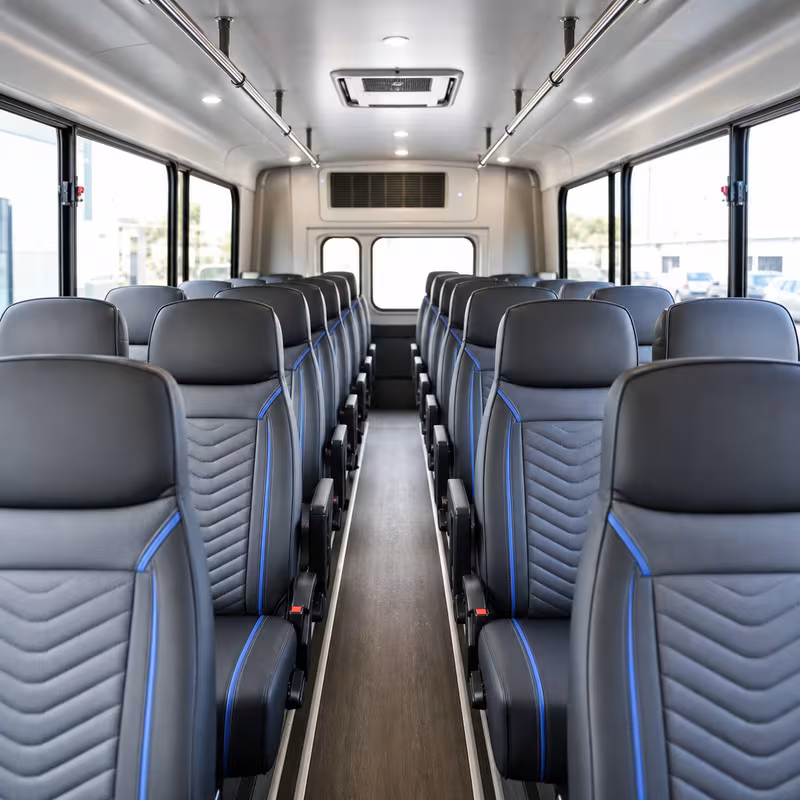 minibus interior