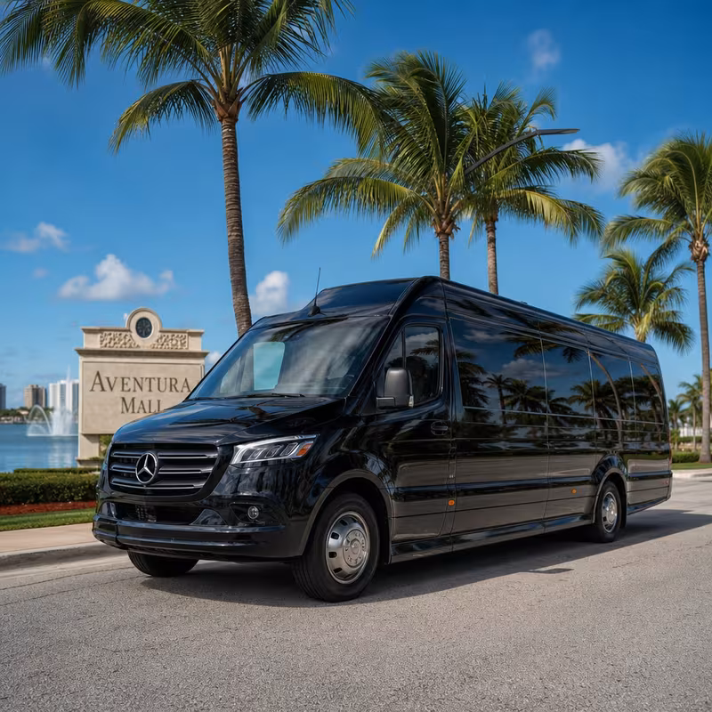 North Miami Party Bus Rental