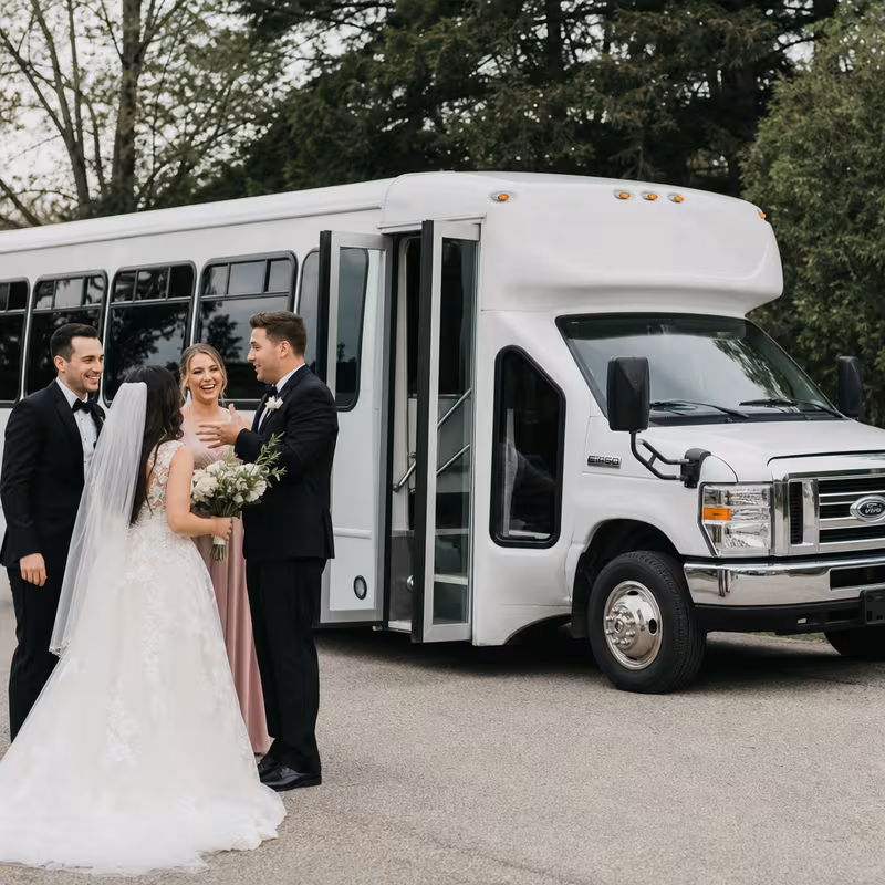 Miami Wedding Transportation fleet vehicle